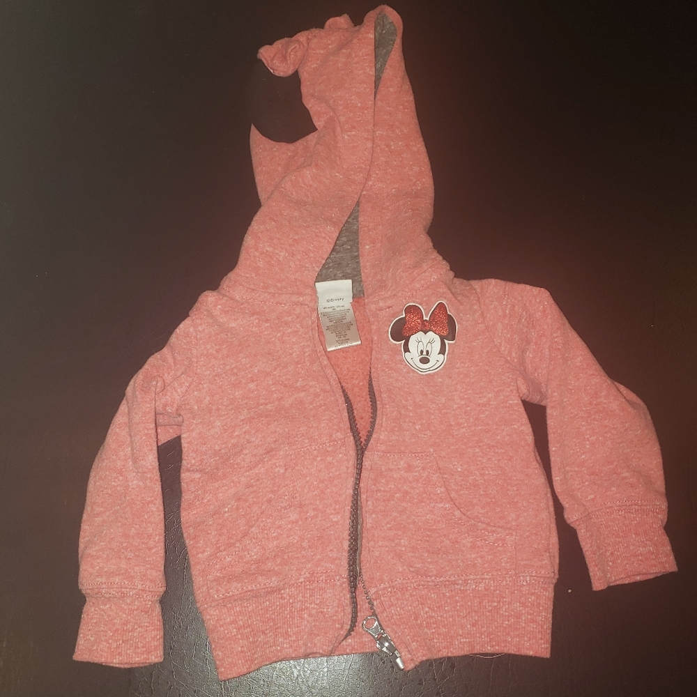 Disney Minnie Mouse Red Jacket with Ears